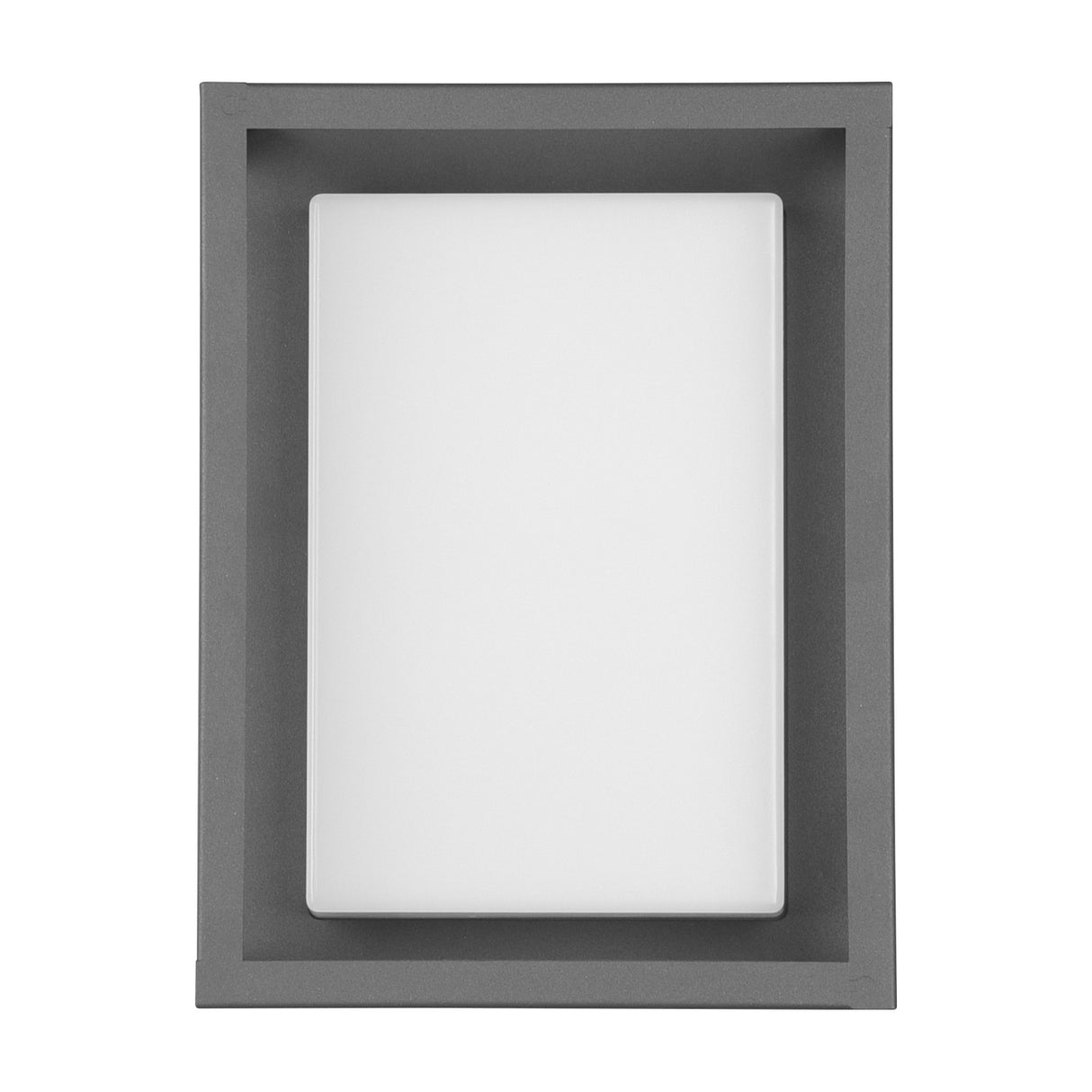 Witham LED Glass Outdoor Wall Light – Anthracite