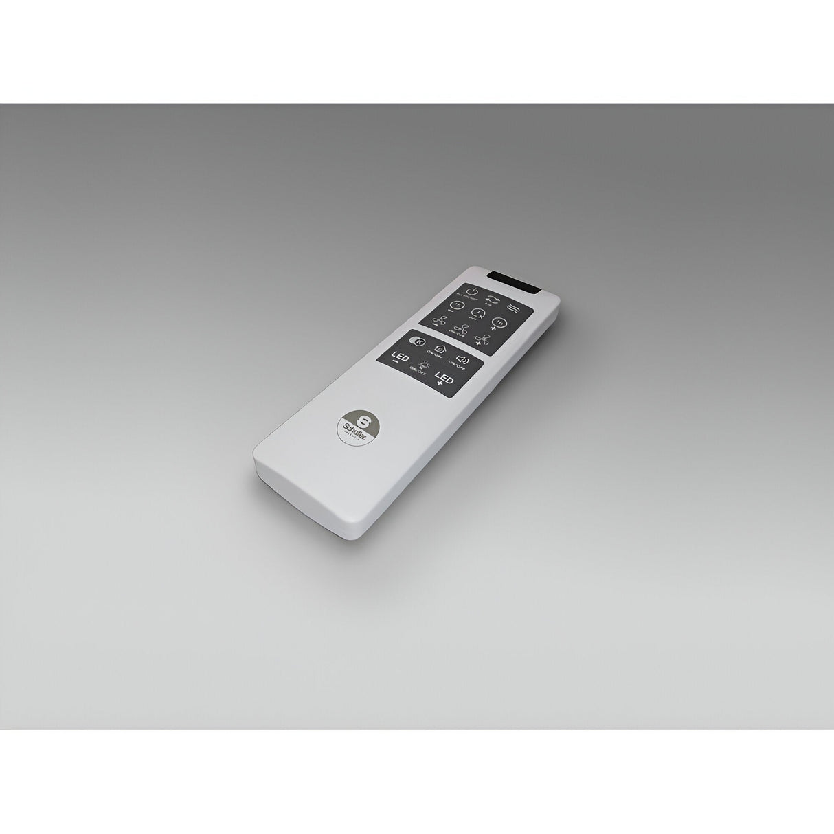 Polaris CCT Dimmable LED Ceiling Fan Light - White