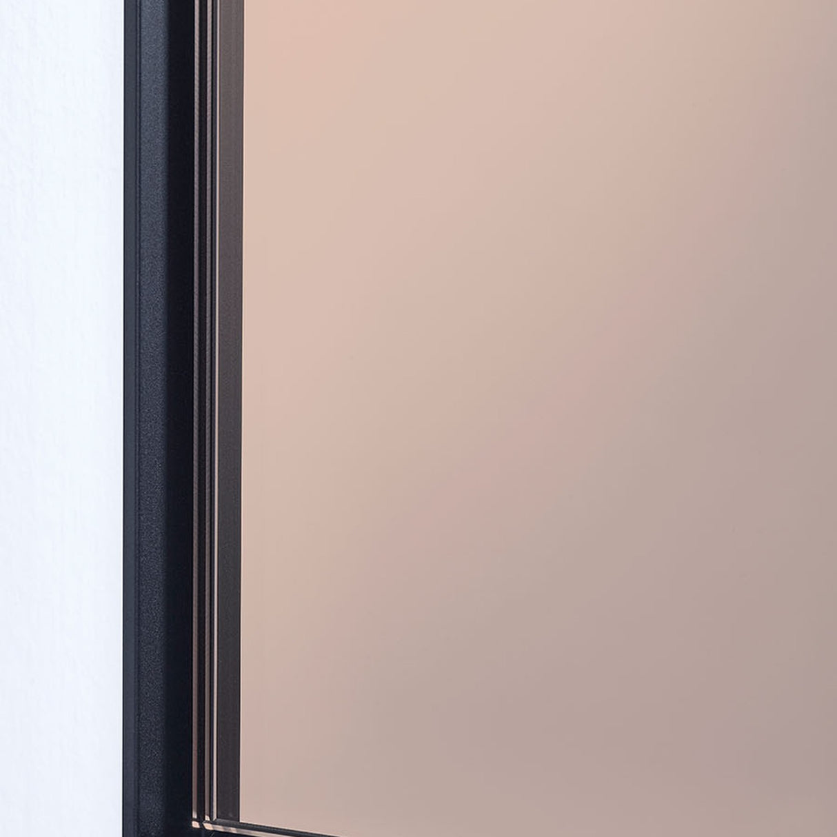 Lucka Bronze Tinted Hall Mirror 175cm - Black