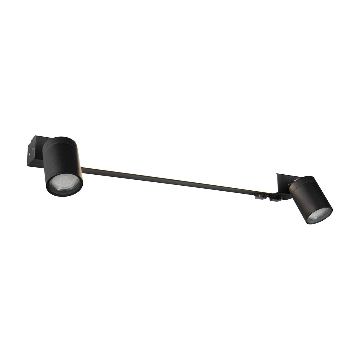 Enrico 3 Light LED Linear Outdoor Wall Light – Matt Black
