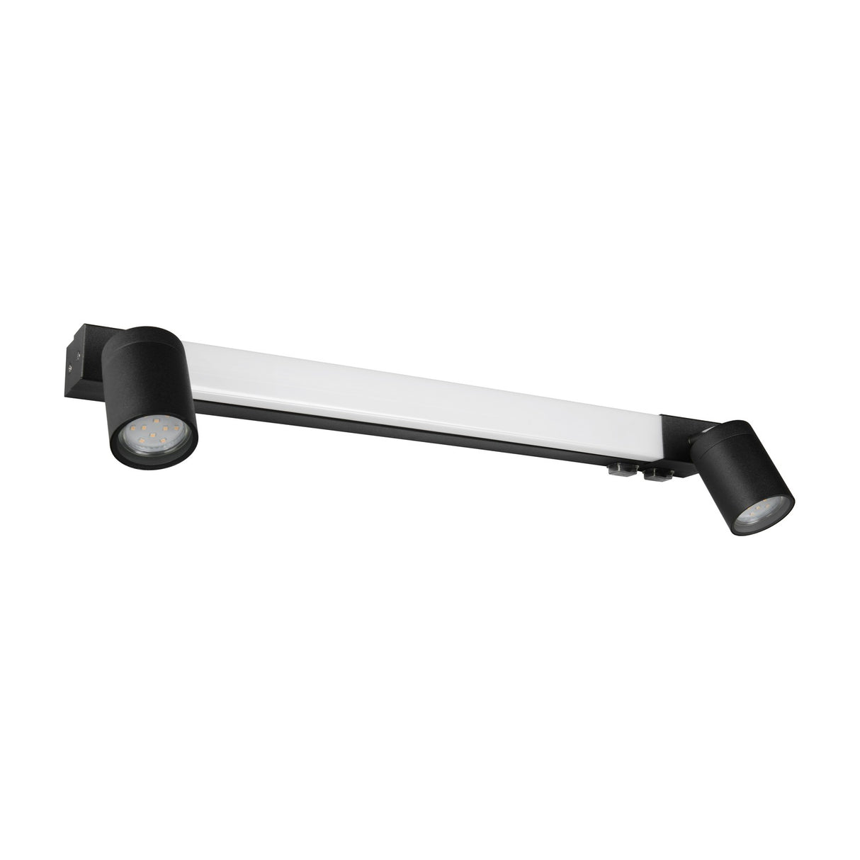 Enrico 3 Light LED Linear Outdoor Wall Light – Matt Black