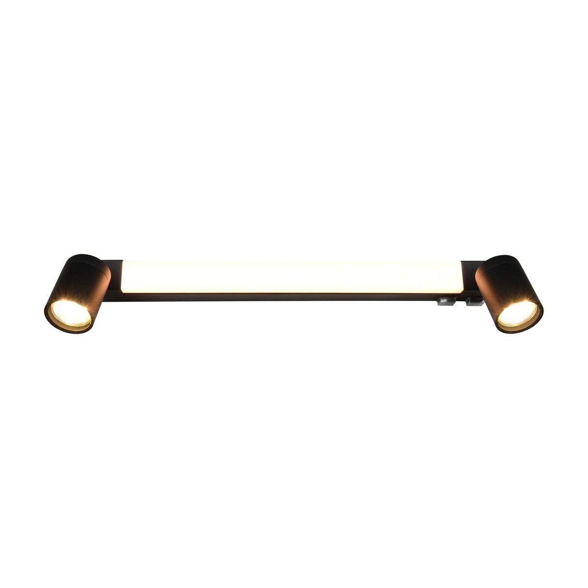 Enrico 3 Light LED Linear Outdoor Wall Light – Matt Black