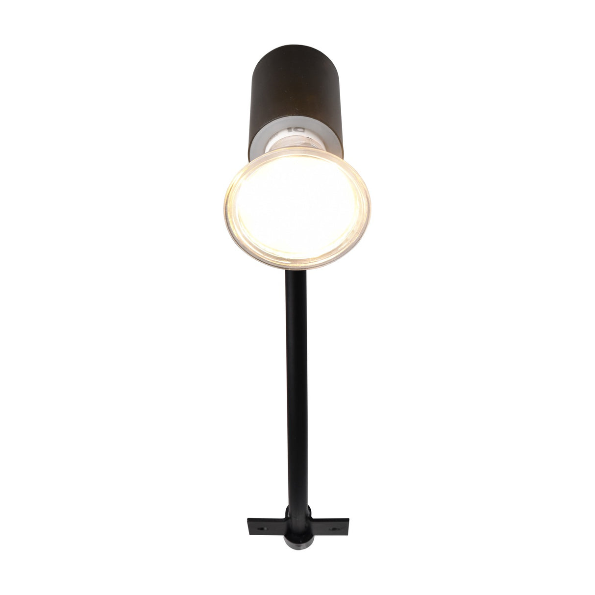Giada Glass Outdoor Wall Light – Matt Black