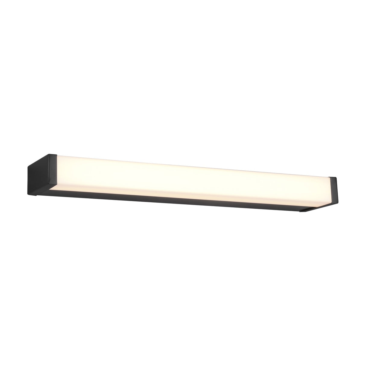 Fabio LED Linear 42cm Outdoor Wall Light – Matt Black