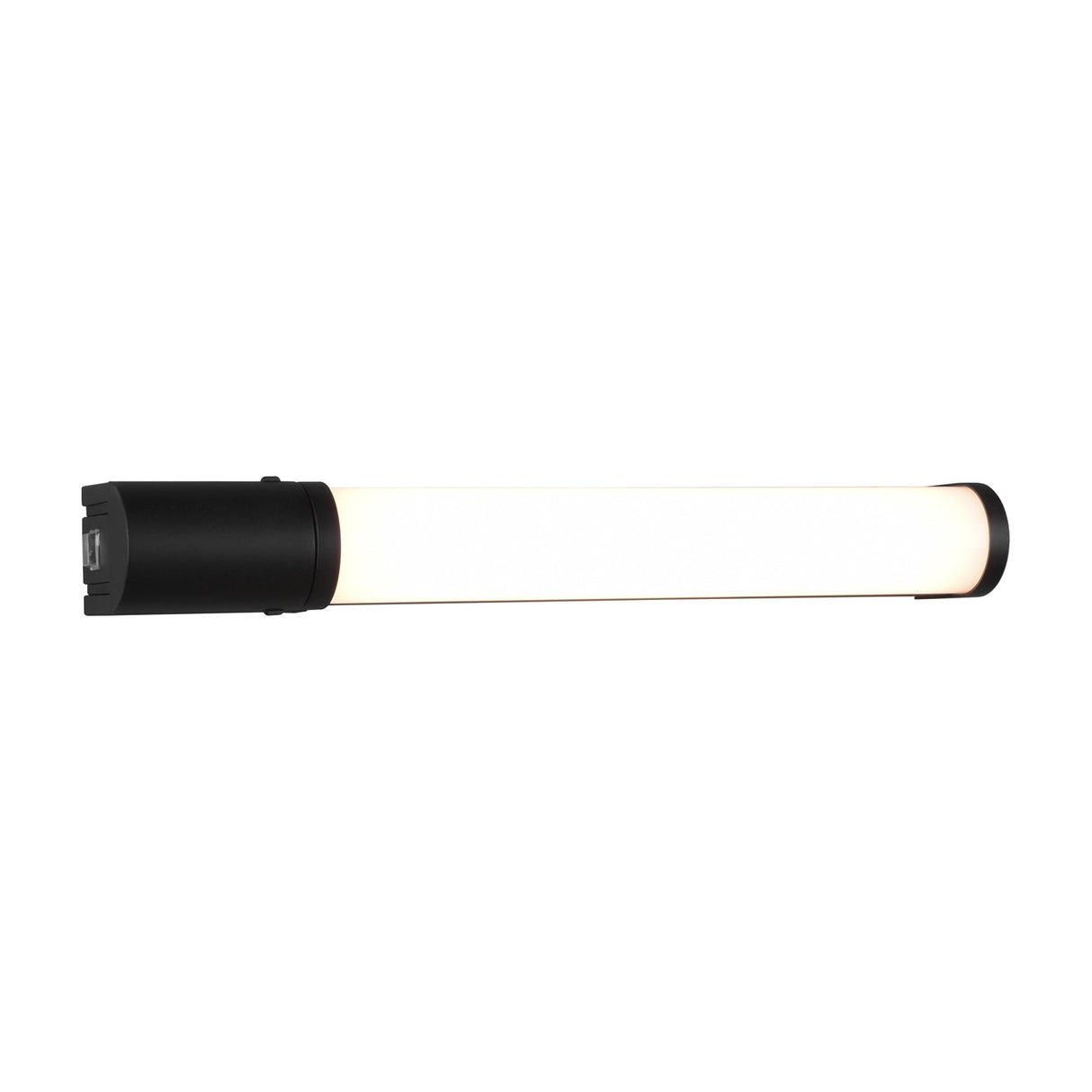 Piera 41cm LED Outdoor Wall Light – Matt Black