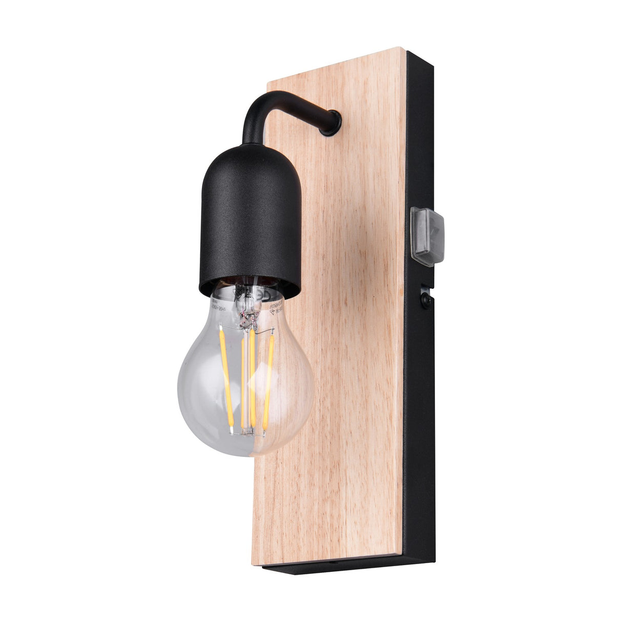 Arturo Glass Outdoor Wall Light – Wood