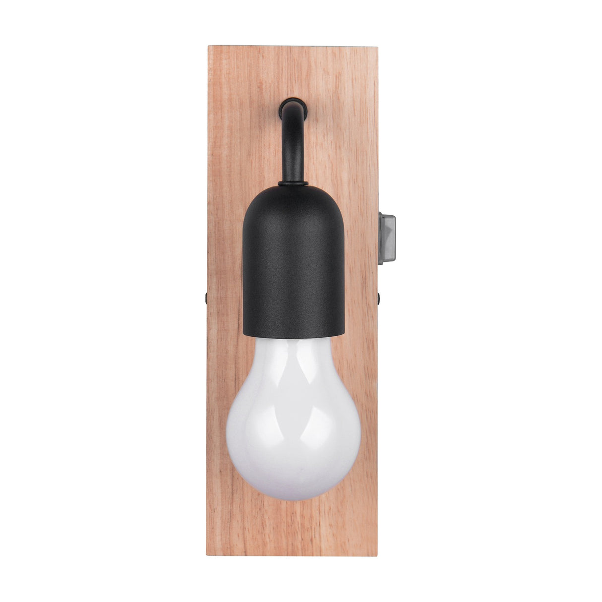 Arturo Glass Outdoor Wall Light – Wood