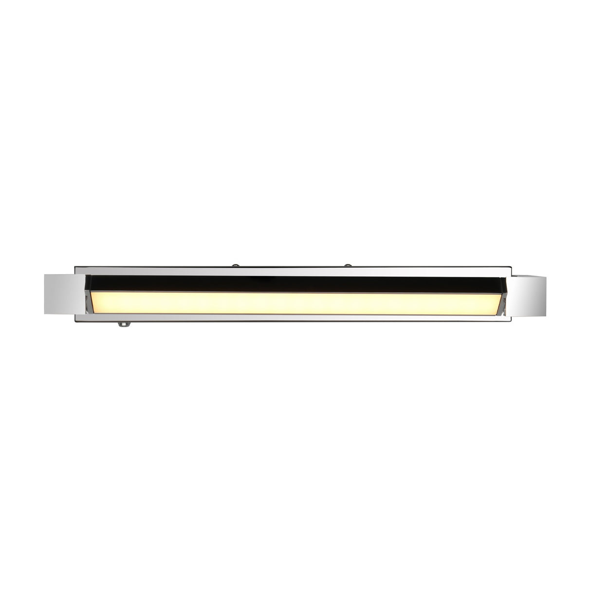 Fabrizio LED Glass Outdoor Wall Light – Chrome