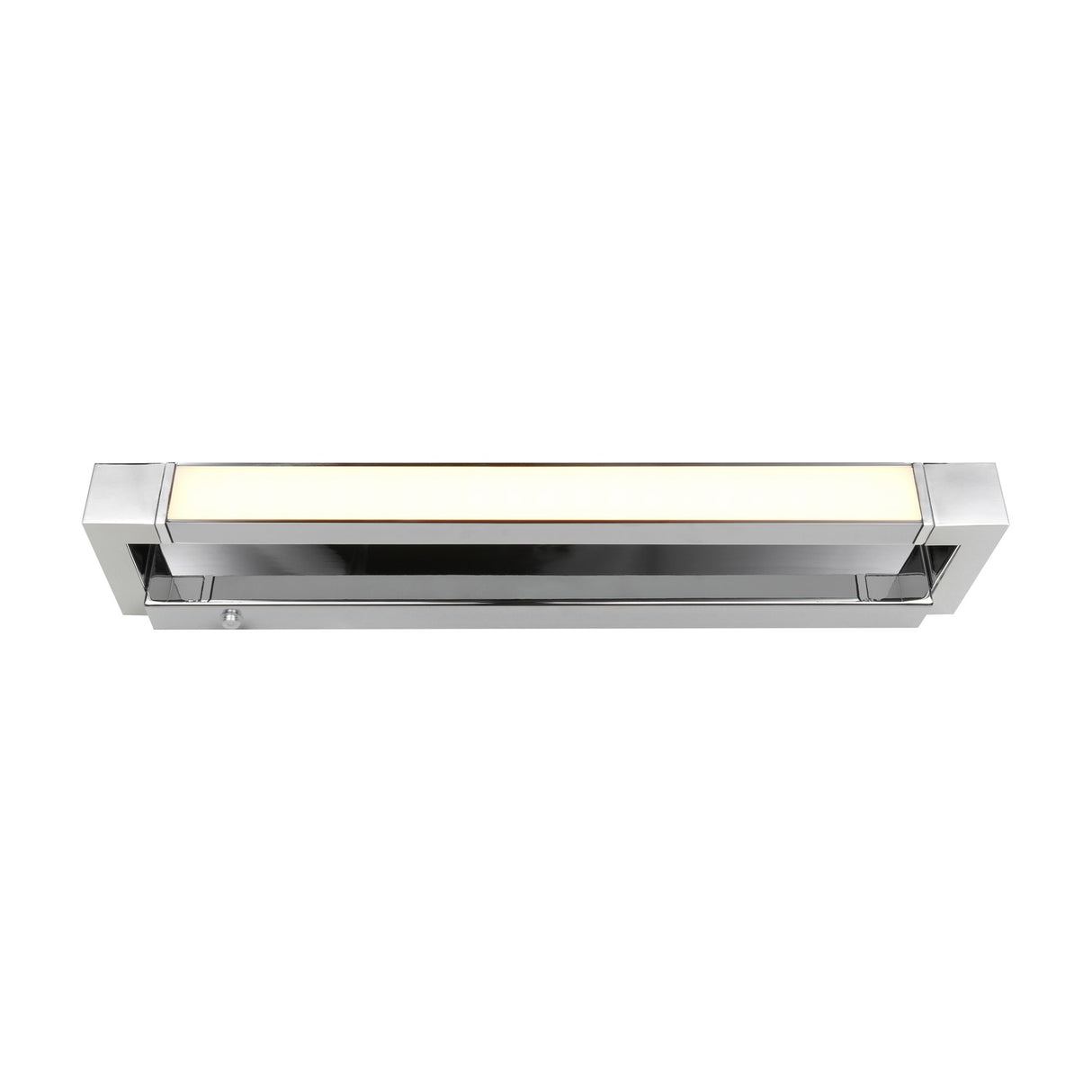 Fabrizio LED Glass Outdoor Wall Light – Chrome