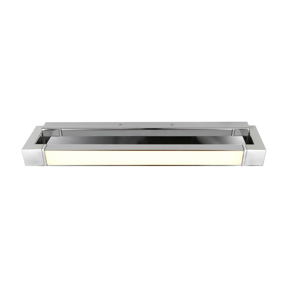 Fabrizio LED Glass Outdoor Wall Light – Chrome