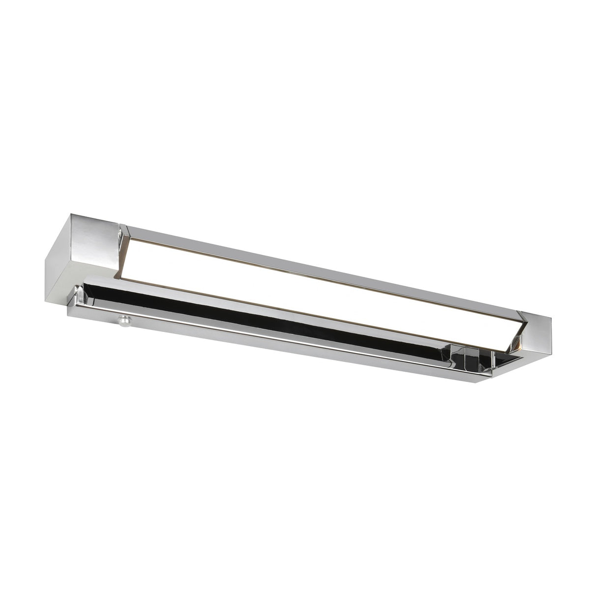 Fabrizio LED Glass Outdoor Wall Light – Chrome