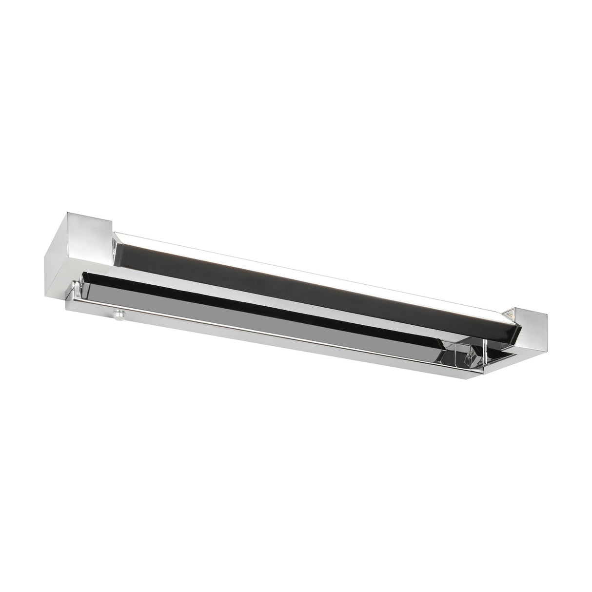 Fabrizio LED Glass Outdoor Wall Light – Chrome