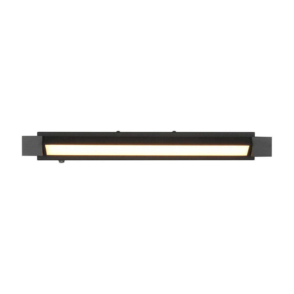 Fabrizio LED Linear 50cm Outdoor Wall Light – Matt Black