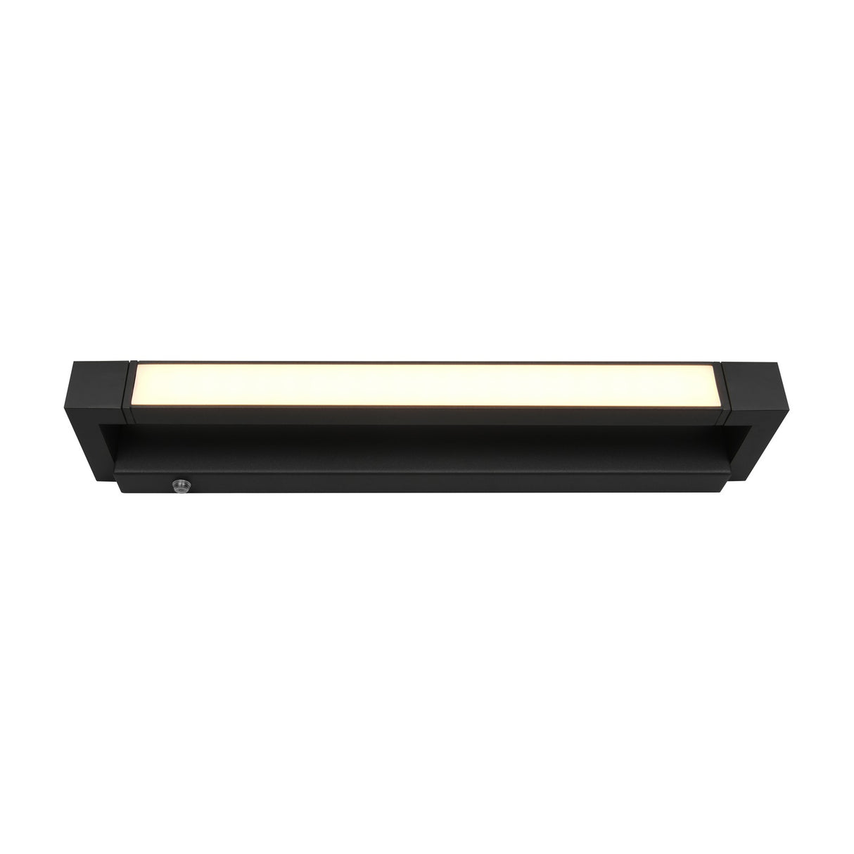 Fabrizio LED Linear 50cm Outdoor Wall Light – Matt Black
