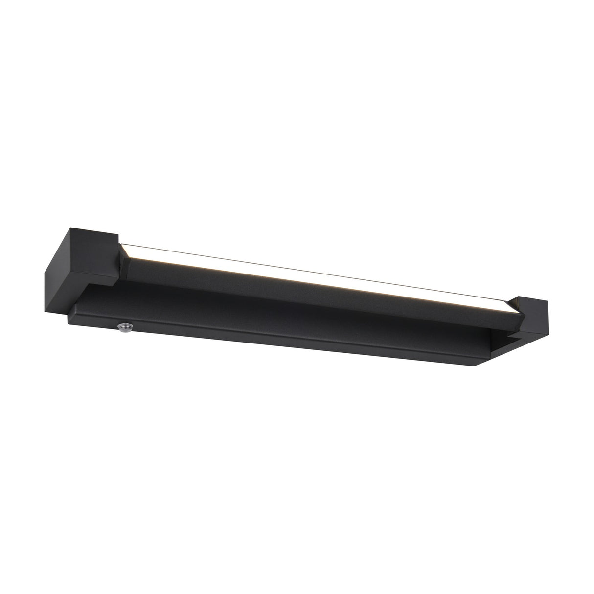 Fabrizio LED Linear 50cm Outdoor Wall Light – Matt Black