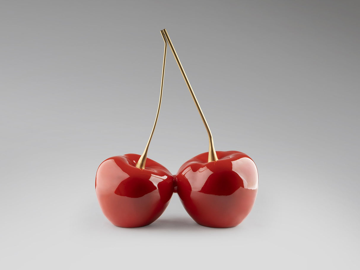 Cerezas Sculpture - Black