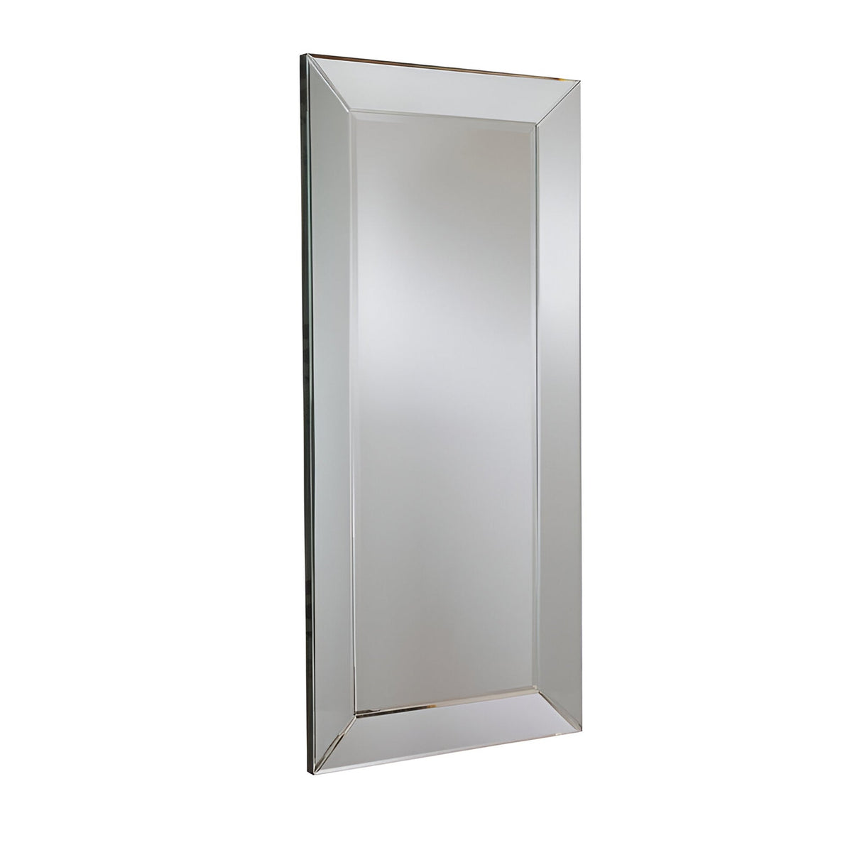 Roma Rectangle Wall Mirror Silver – 178X80cm