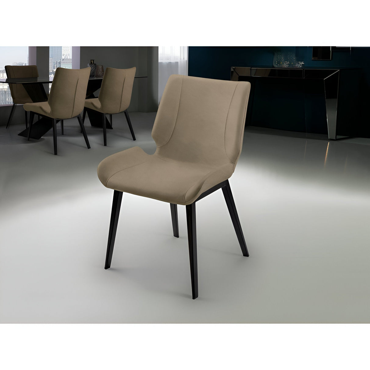 Kiara Dining Chair - Beige