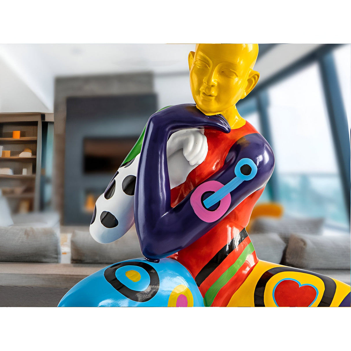 Homo Multicolour Man Figurine - 55cm