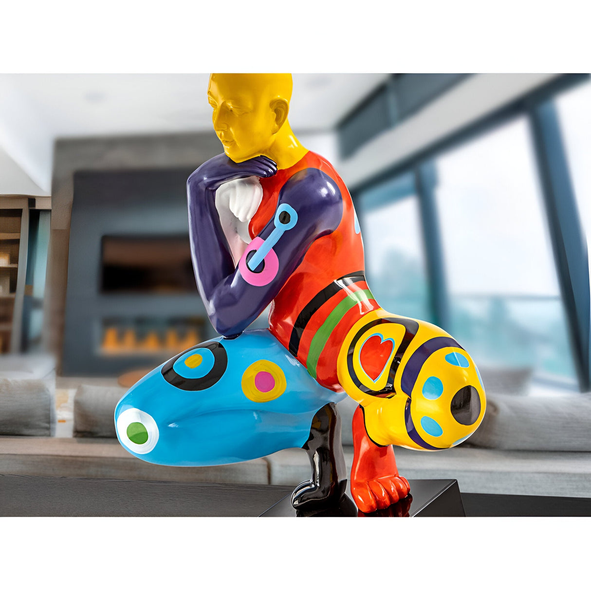 Homo Multicolour Man Figurine - 55cm