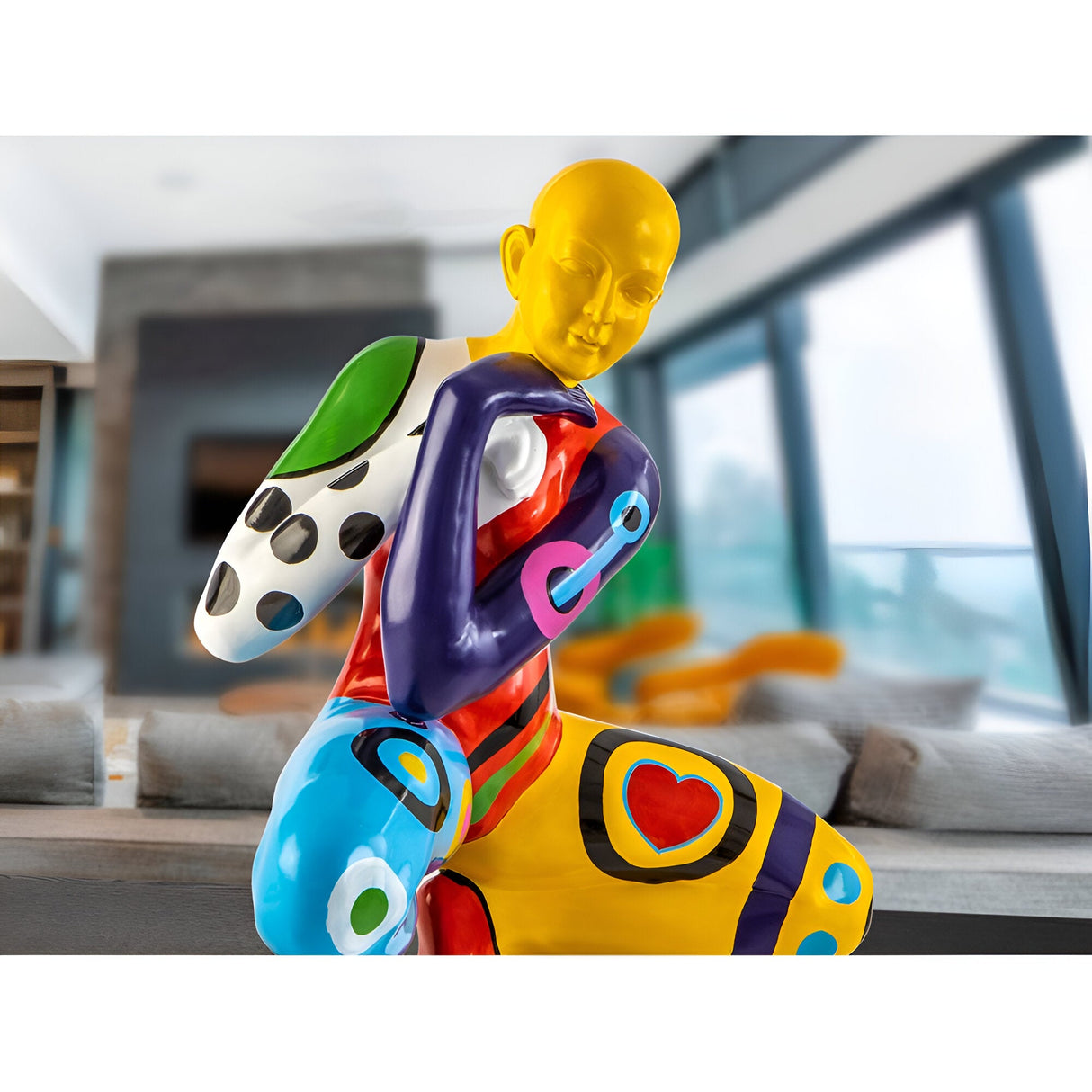 Homo Multicolour Man Figurine - 55cm