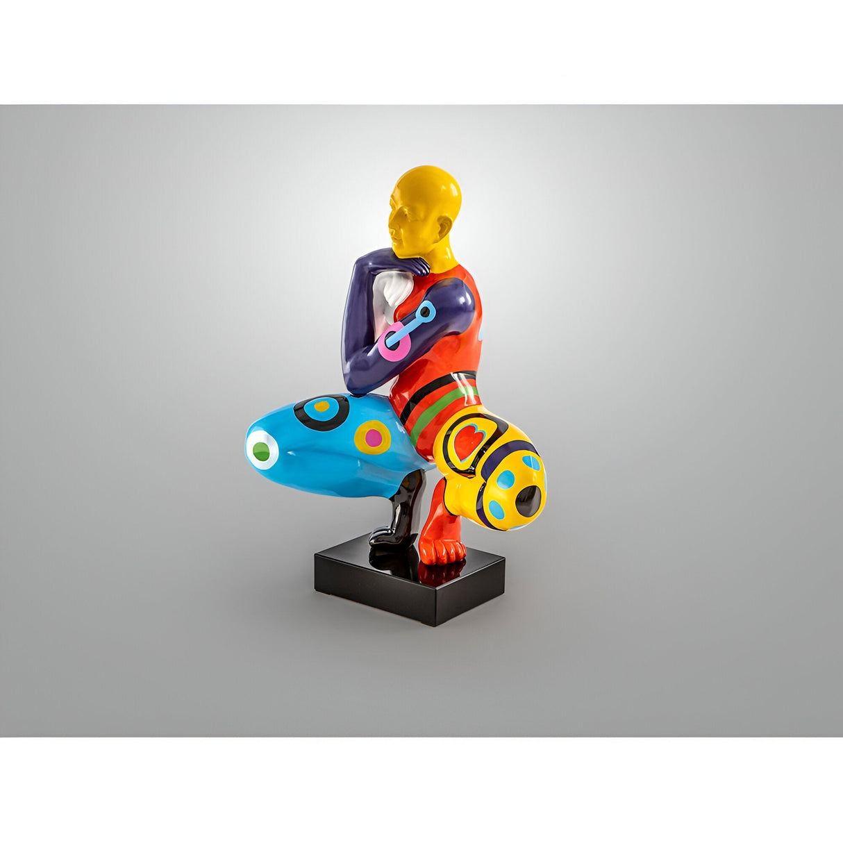 Homo Multicolour Man Figurine - 55cm