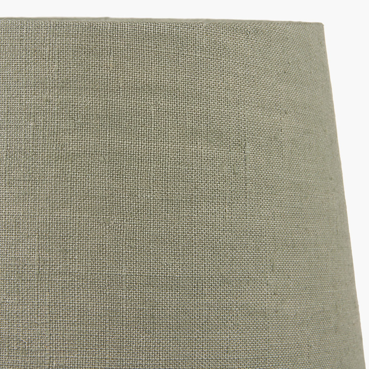 Valtellina Brown & Green Glass Table Lamp with Green Linen Tapered Shade