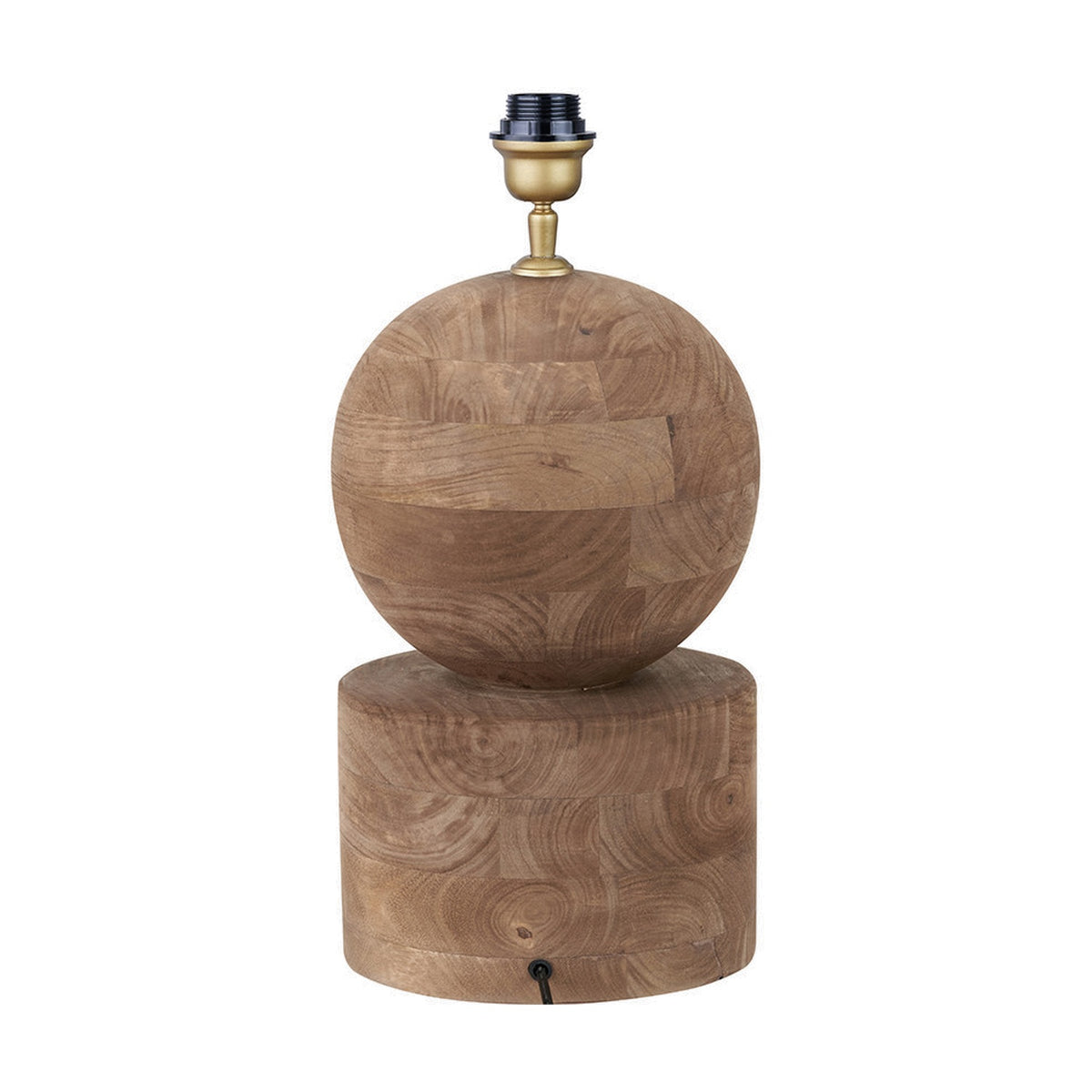 Ziva Antique Brown Table Lamp Base - 22cm