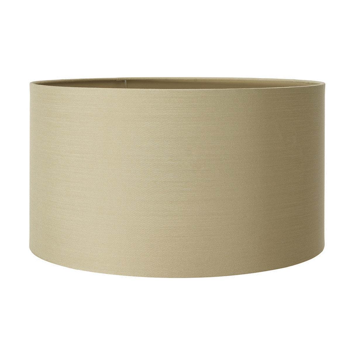 Landscape Red Hand Painted Metal Table Lamp with Taupe Cotton Shade