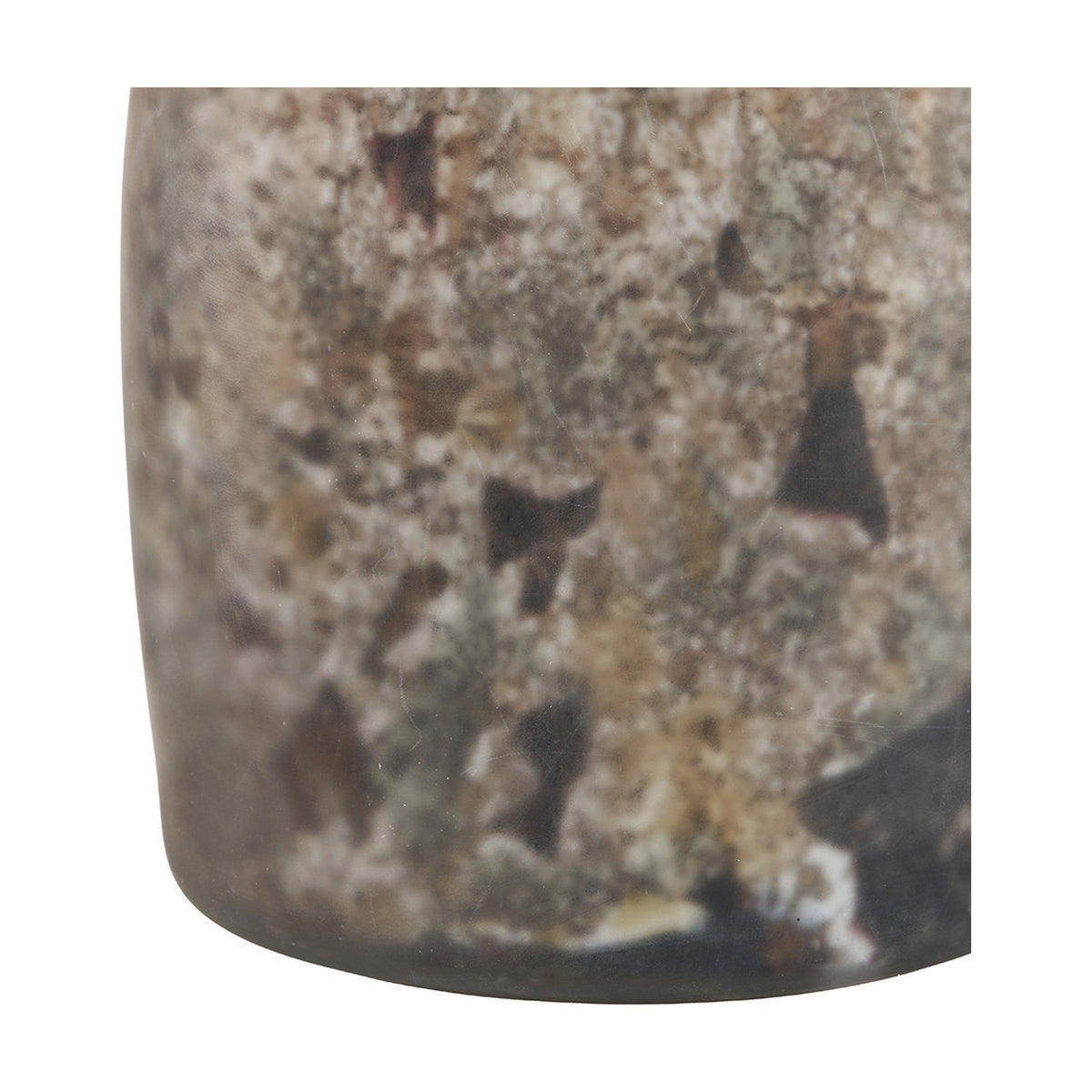 Palmino Brown Organic Glass Bottle Table Lamp - 62cm