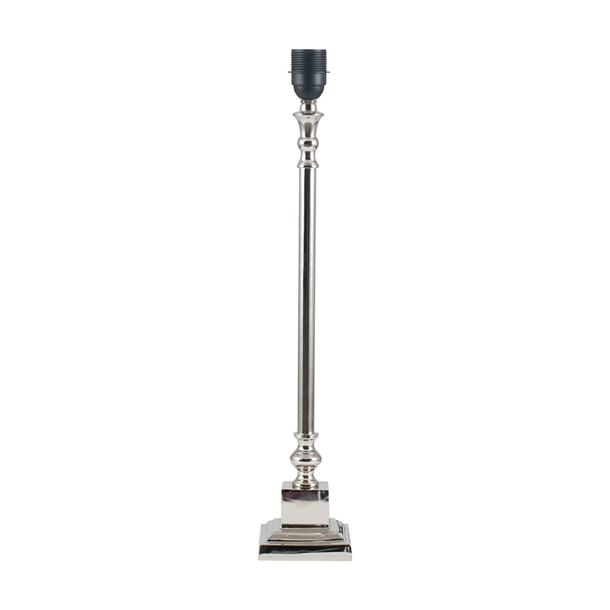 Claudius Nickel Stick Table Lamp Base - 57cm