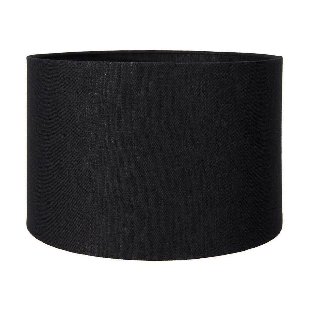 Langston Satin Brass Column Table Lamp with Black Self Lined Shade