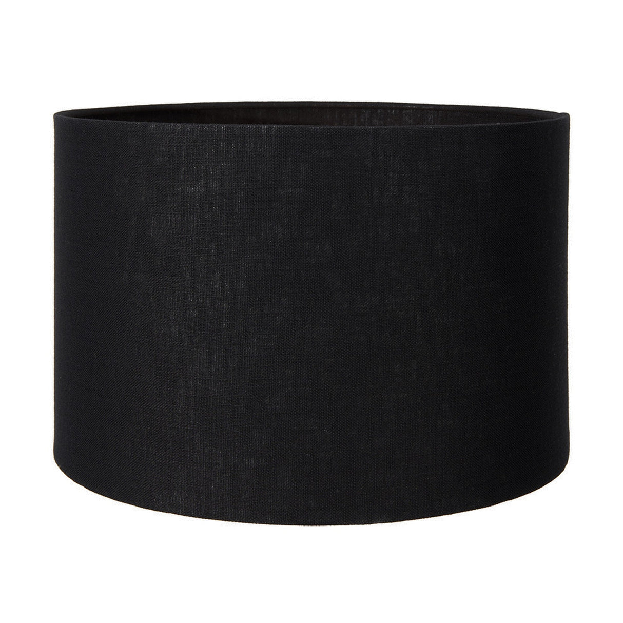 Langston Satin Brass Column Table Lamp with Black Self Lined Shade