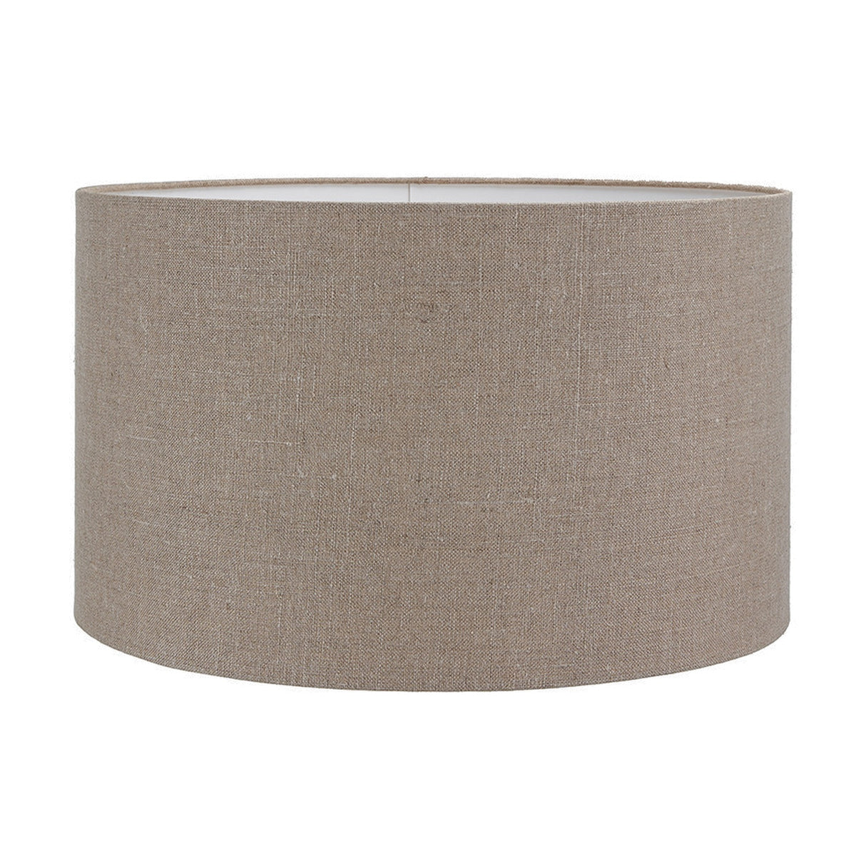 Manaia Antique Black Textured Table Lamp with Linen Cylinder Shade