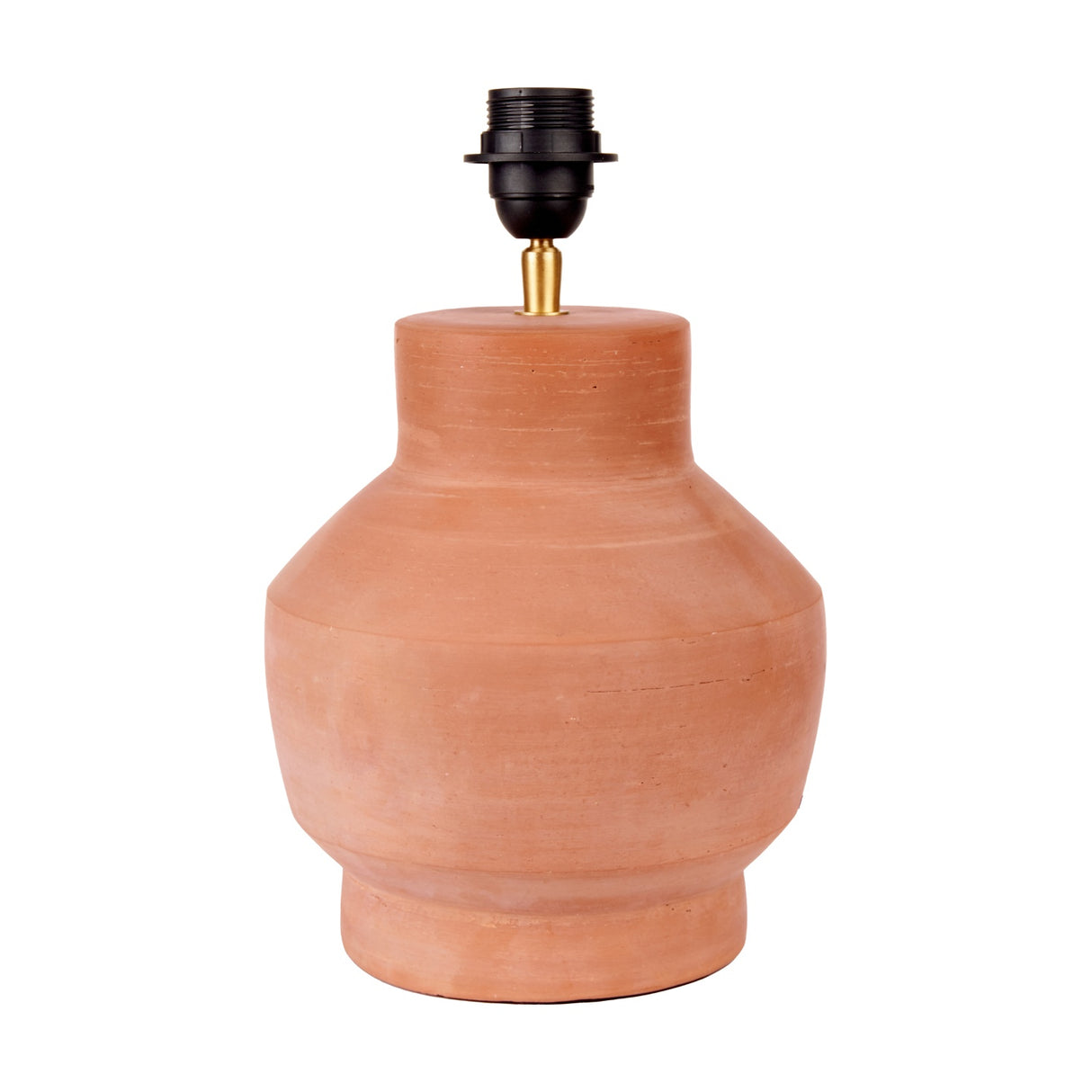 Inna Natural Urn Terracotta Table Lamp Base - 33cm