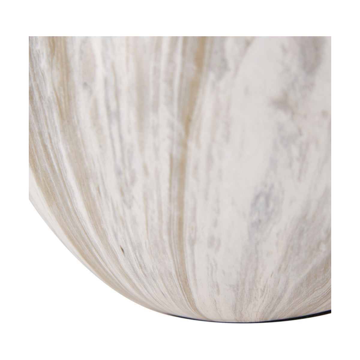 Close-up of the Viejo Grey Stone Effect Ceramic Table Lamp base, showing the marbled grey and cream glazed ceramic finish and curved silhouette.