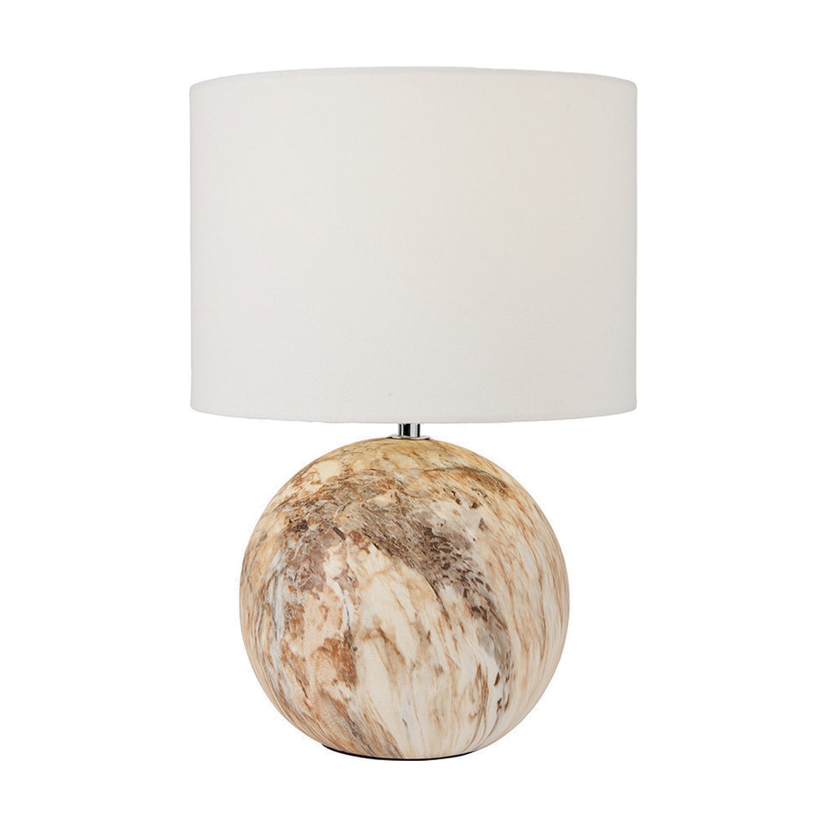 Viejo Stone Effect Ceramic Table Lamp - 37cm