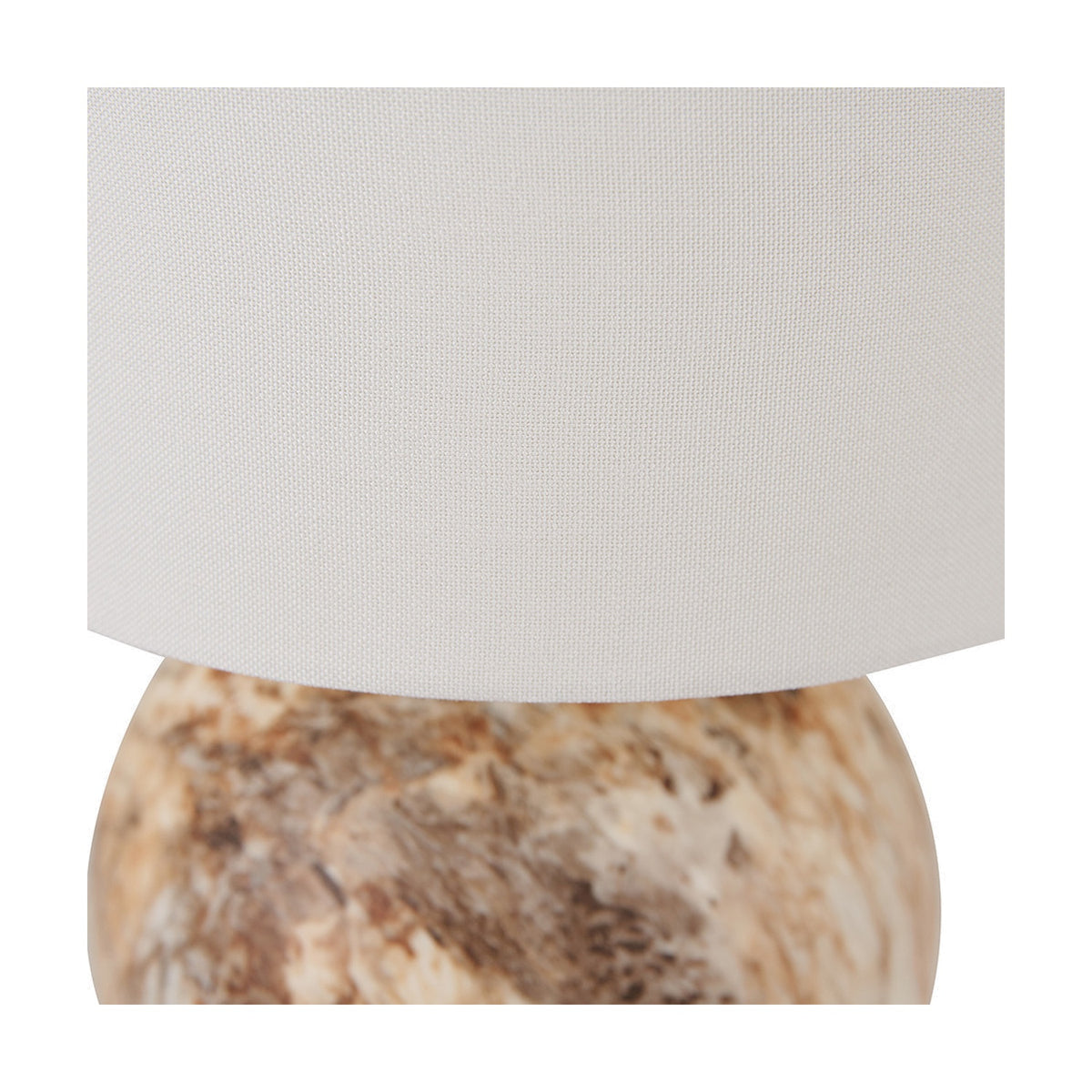 Viejo Stone Effect Ceramic Table Lamp - 37cm