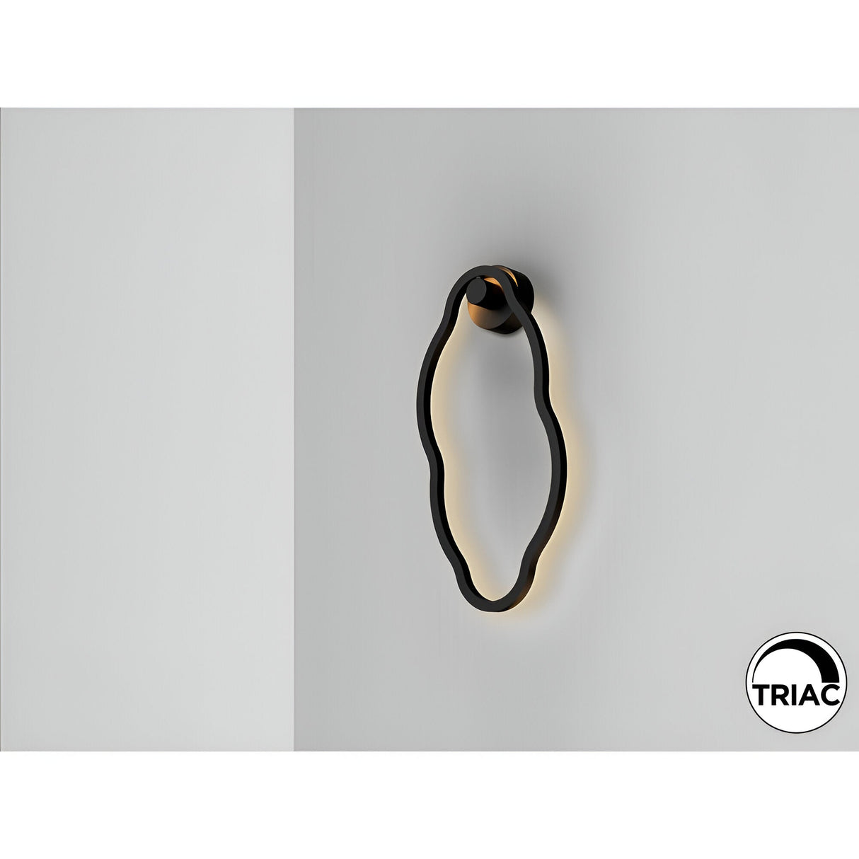 Tono LED Wall Light 23W 3000K - Matte Black