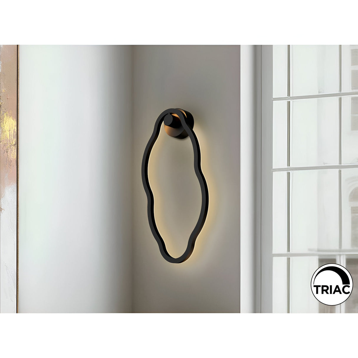 Tono LED Wall Light 23W 3000K - Matte Black