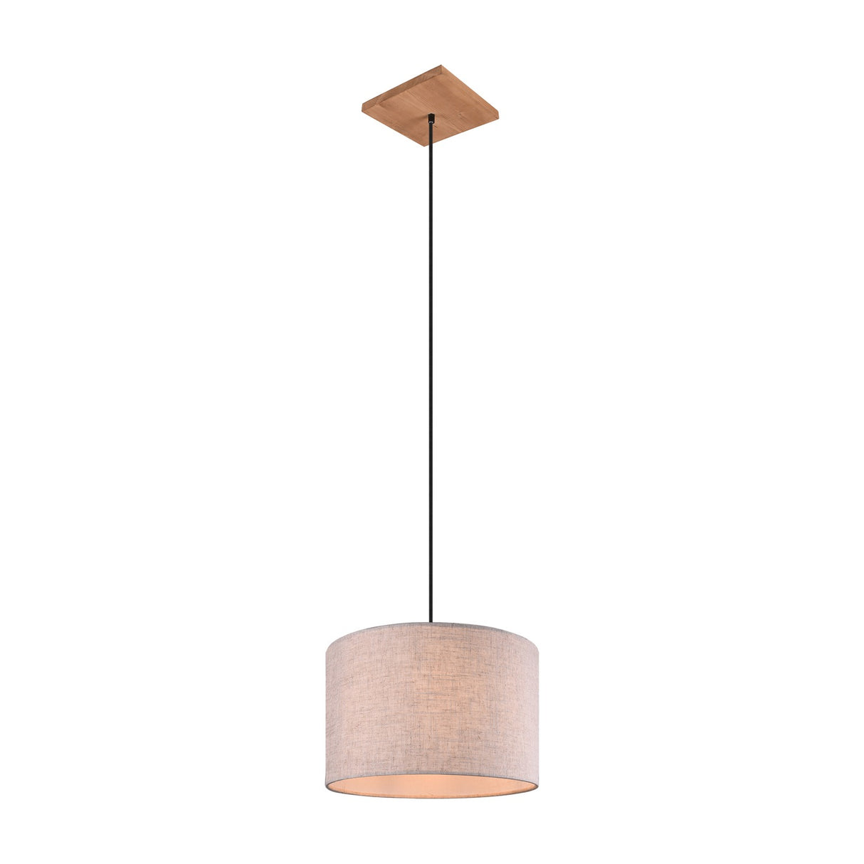 Elmau Wooden Pendant – Antique Nickel