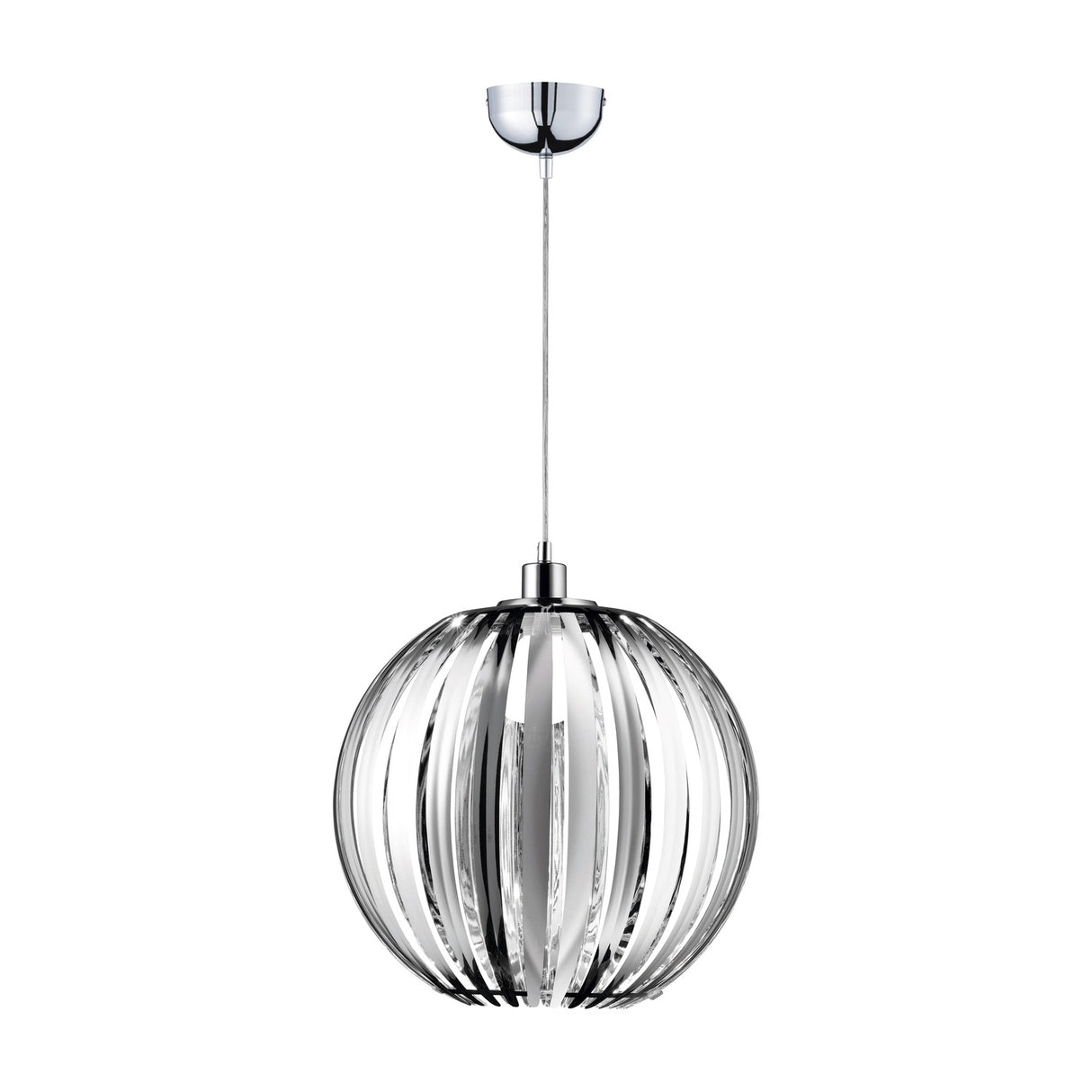 Zucca Globe Pendant – Chrome
