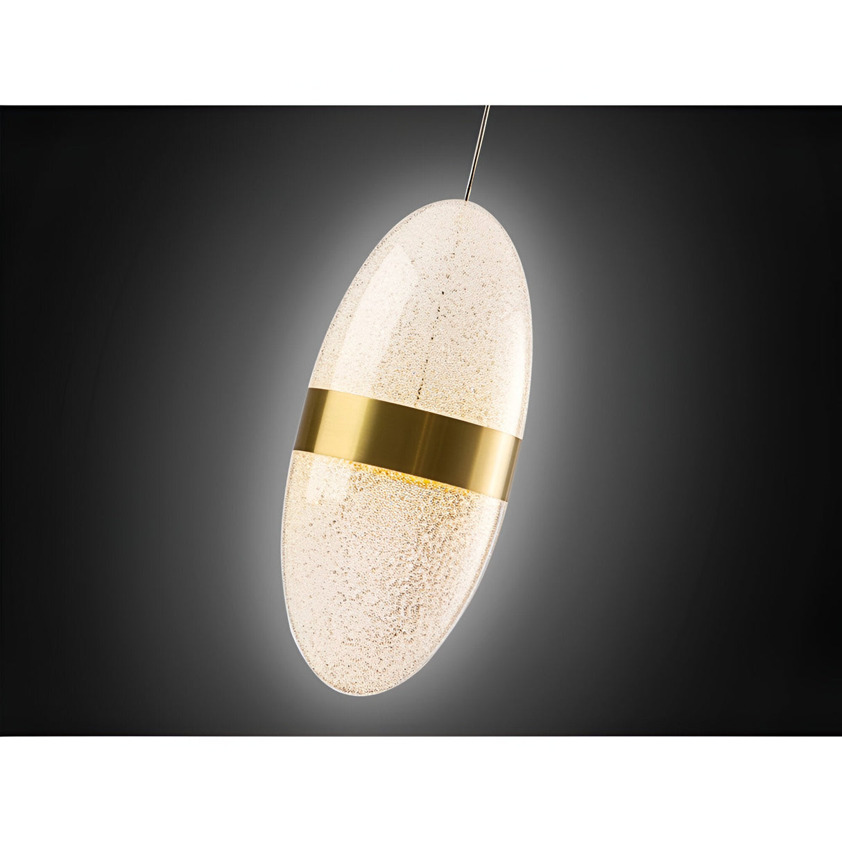 Garden LED Pendant Light 6W 3000K - Gold/White
