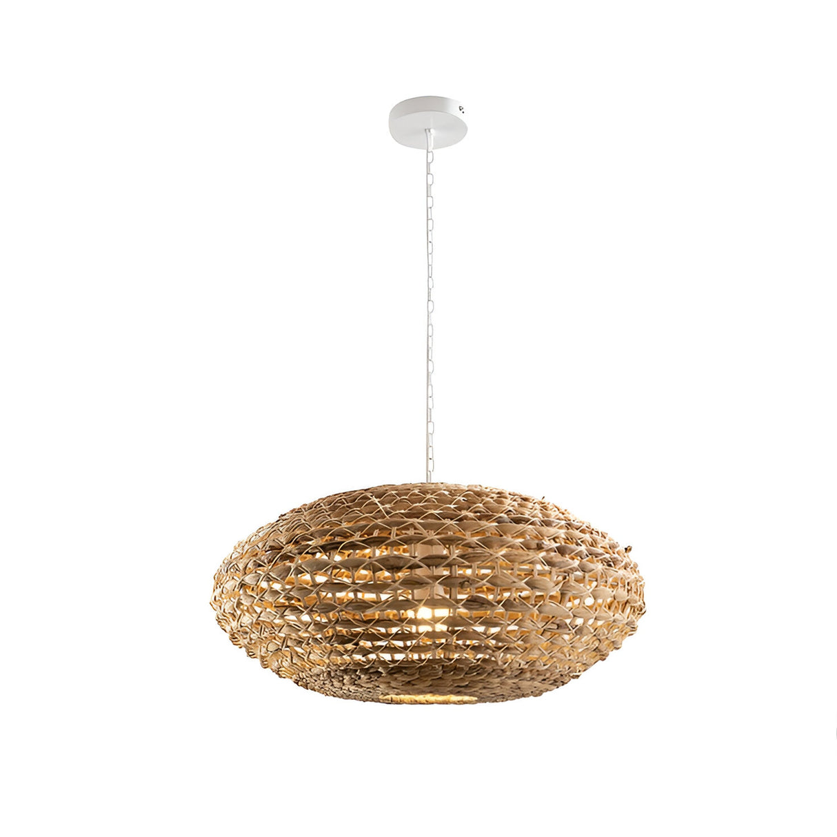 Nana Large 1 Light Rattan Pendant - Light Brown