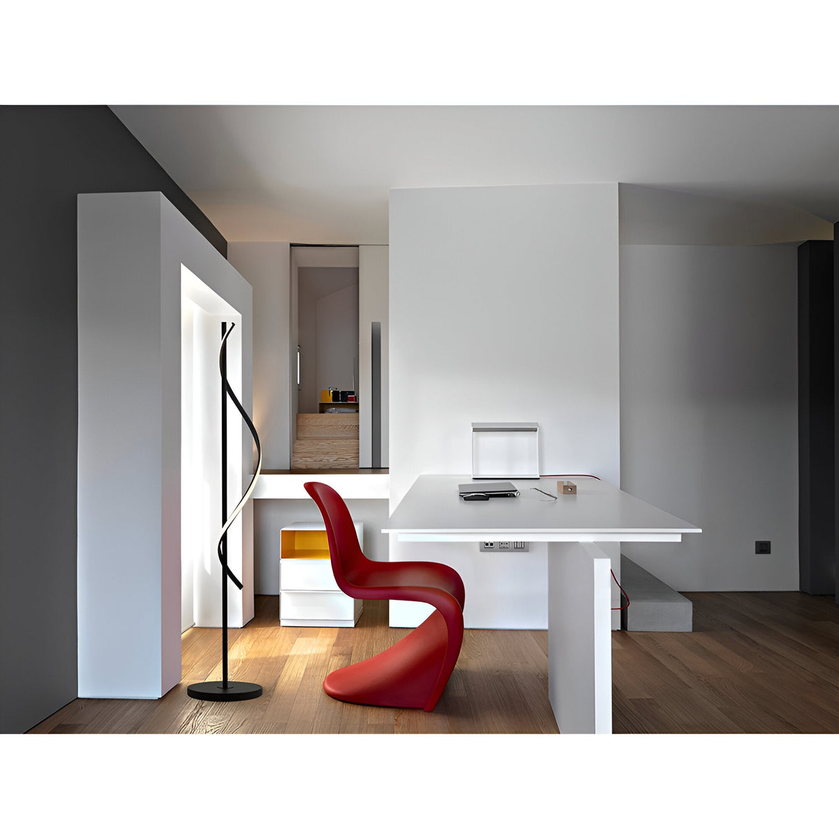 Boa LED Floor Lamp 30W 3000K - Black