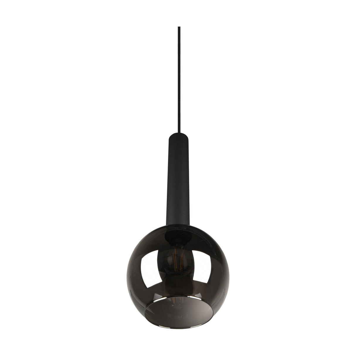 Clayton Globe Pendant – Matt Black