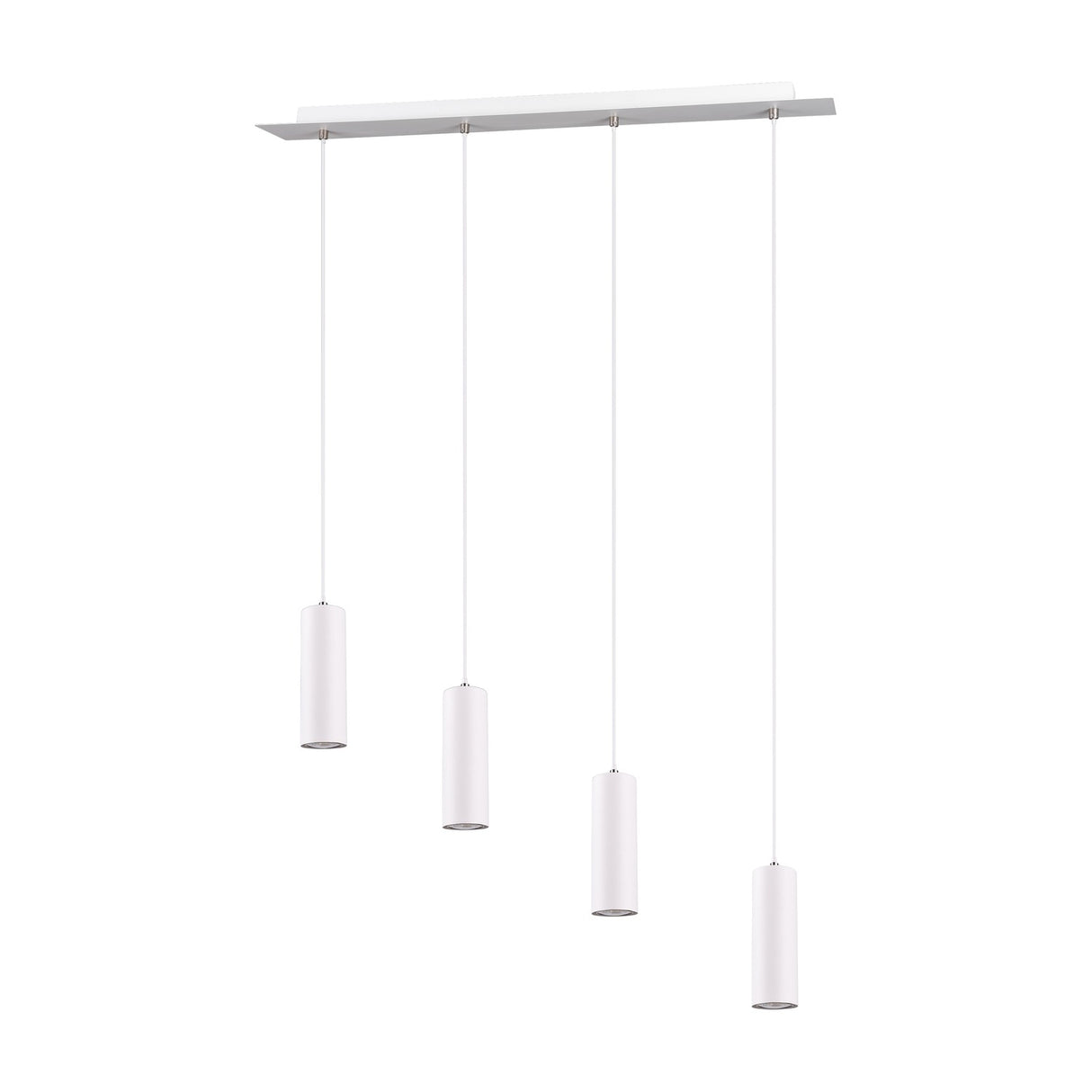 Marley 4 Light Linear Chandelier – White