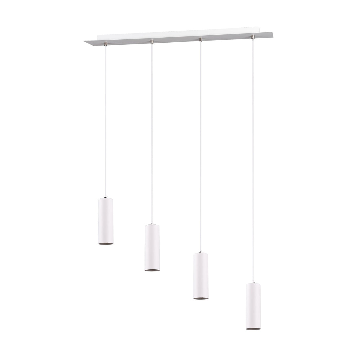 Marley 4 Light Linear Chandelier – White