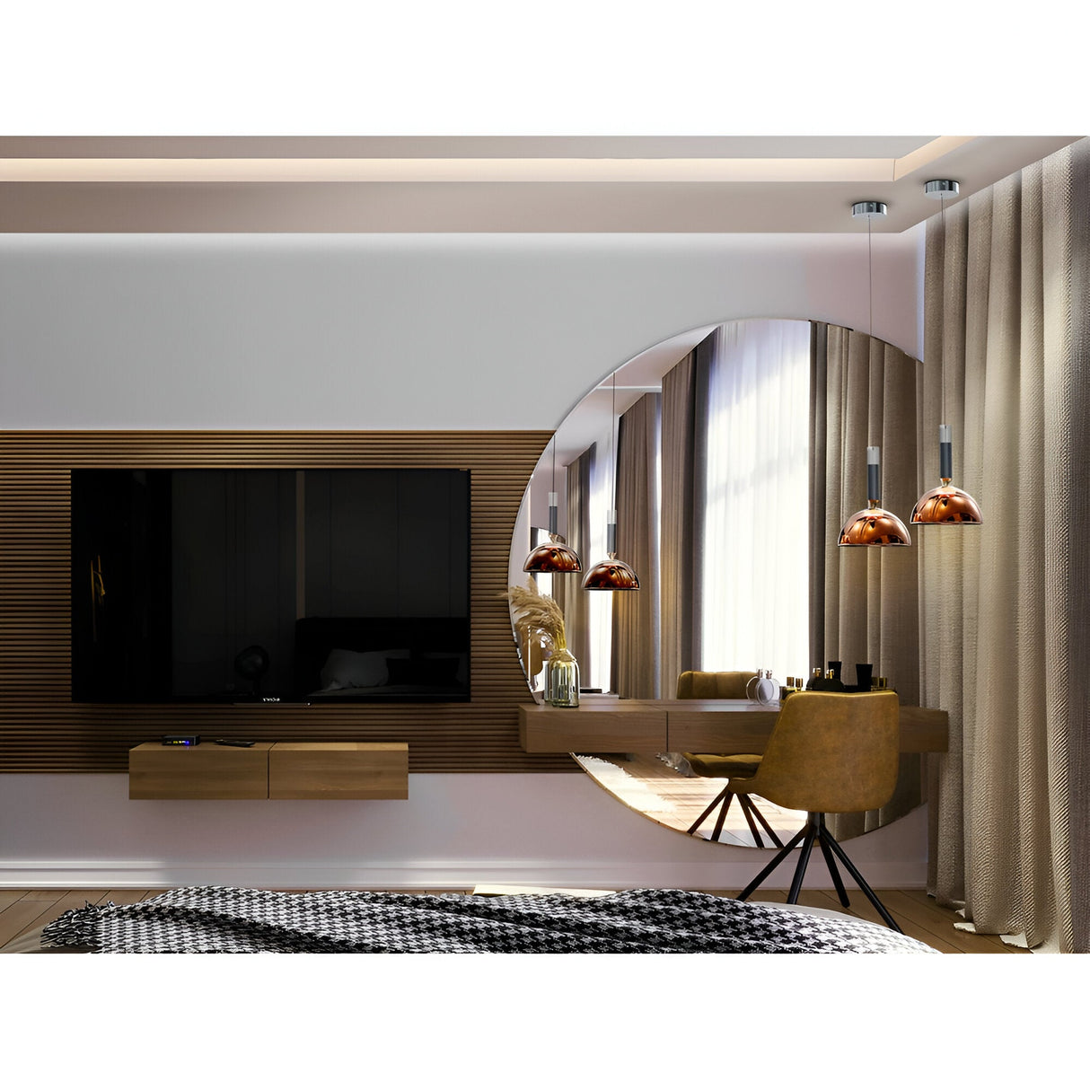 Charlize LED Light Pendant 6W 3000K - Copper