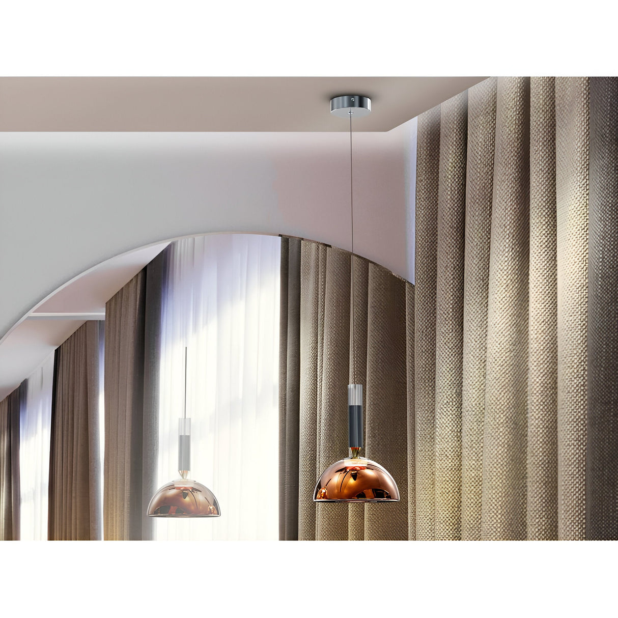 Charlize LED Light Pendant 6W 3000K - Copper